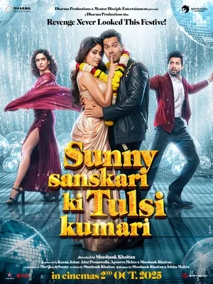 Sunny Sanskari Ki Tulsi Kumari 2025 Hindi HDTC 720p - 480p - 1080p Movie Poster